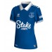 Billige Everton James Tarkowski #6 Hjemmebane Fodboldtrøjer Dame 2023-24 Kortærmet